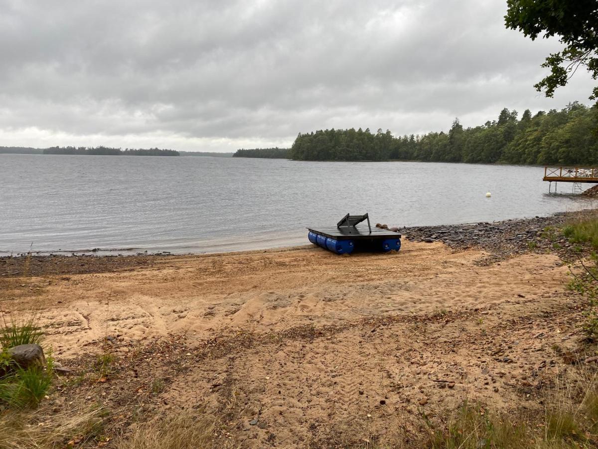 Laettstaedad Stuga Med Bastu Och Inkluderande Kanot Odensjo Extérieur photo